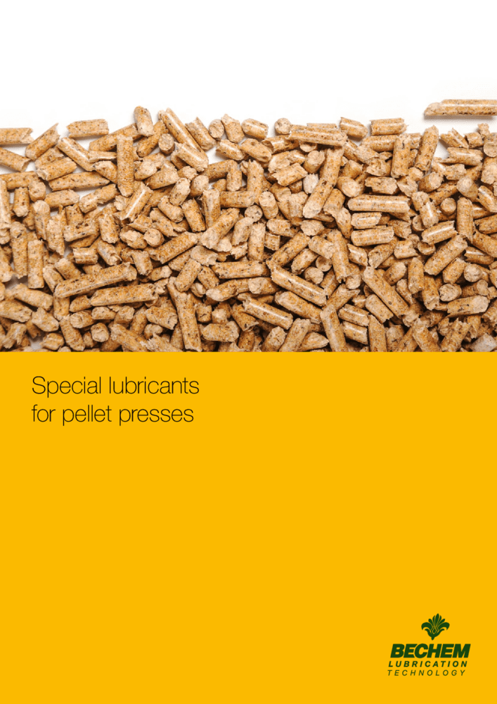 Special lubricants for pellet presses