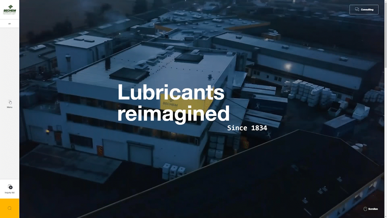 BECHEM Inicio de sesión