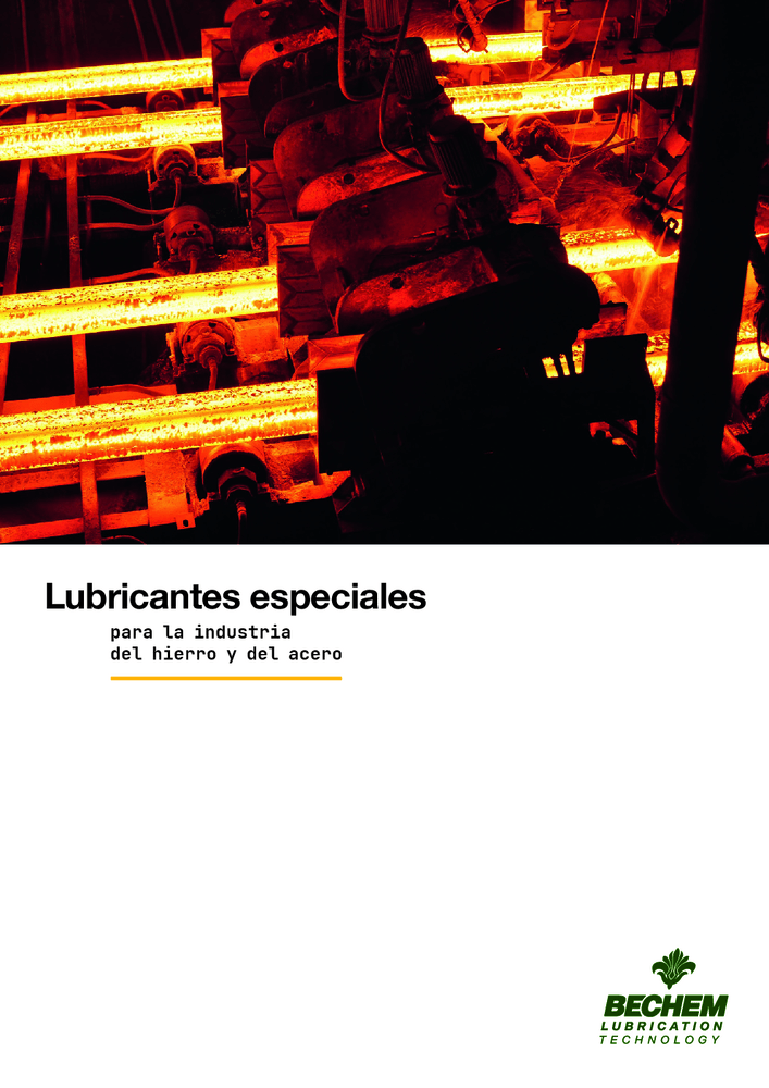 Lubricantes especiales para la industria del hierro y del acero