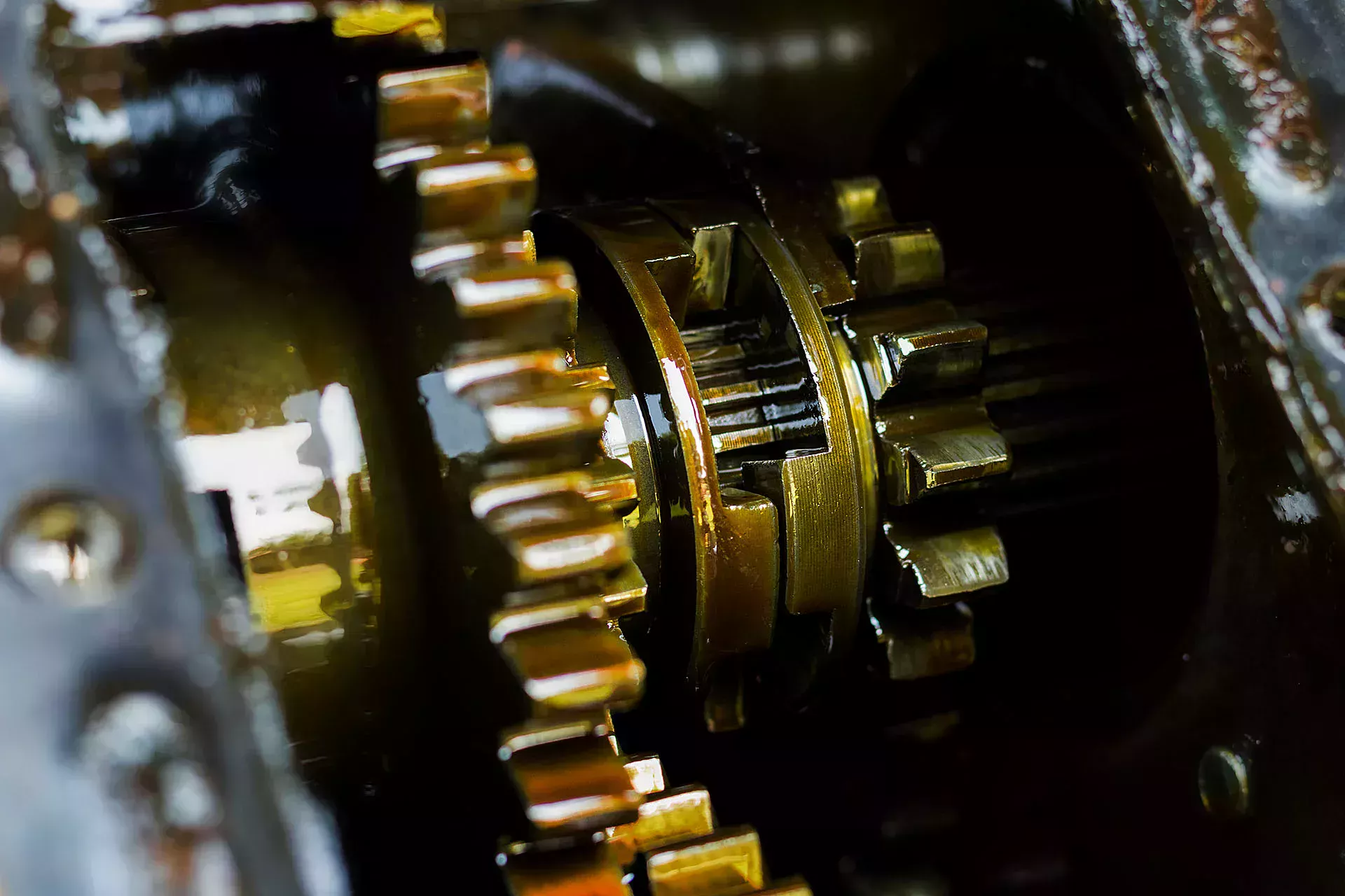 Aceite lubricante en la caja de cambios