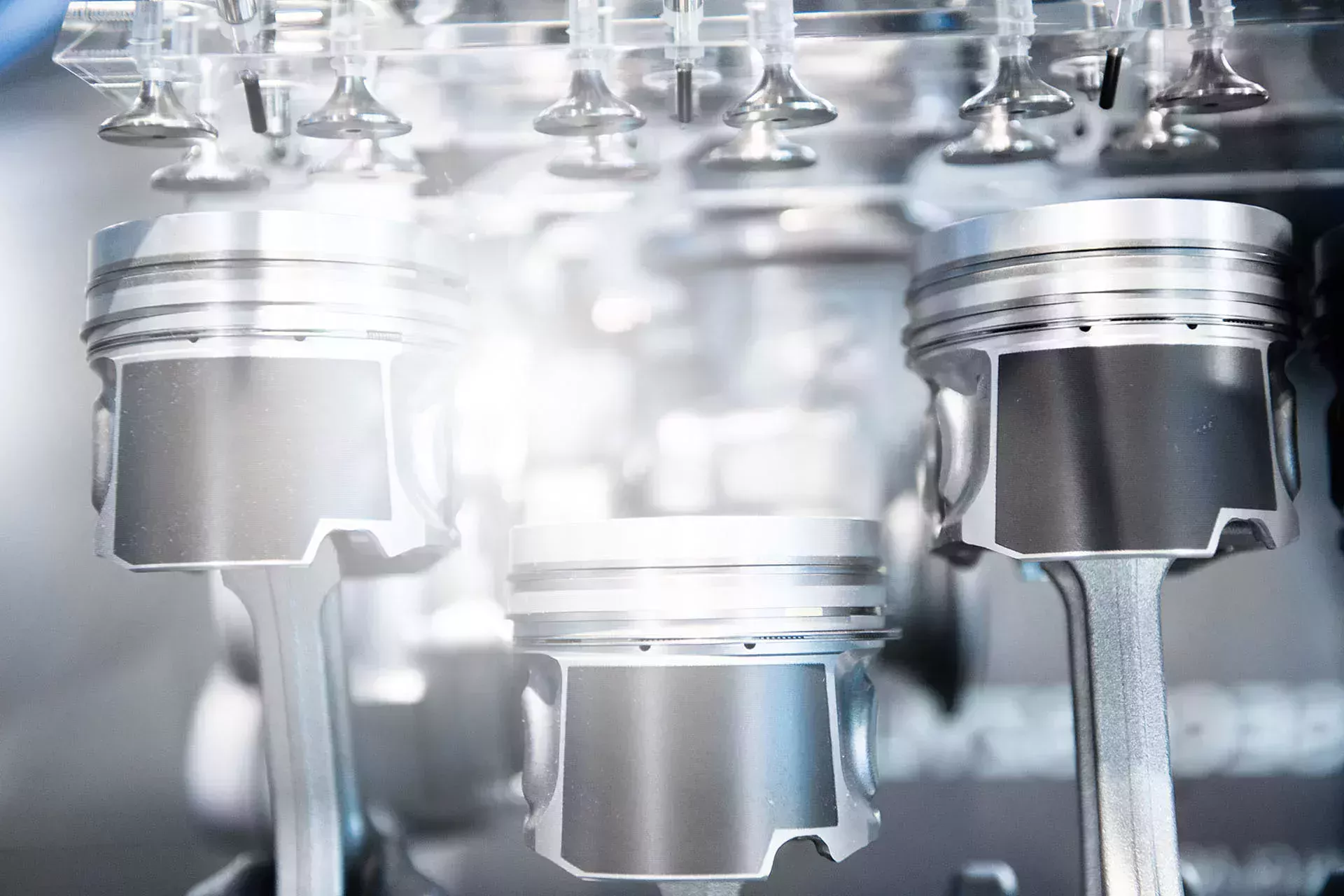 dos pistones para barnices de deslizamiento