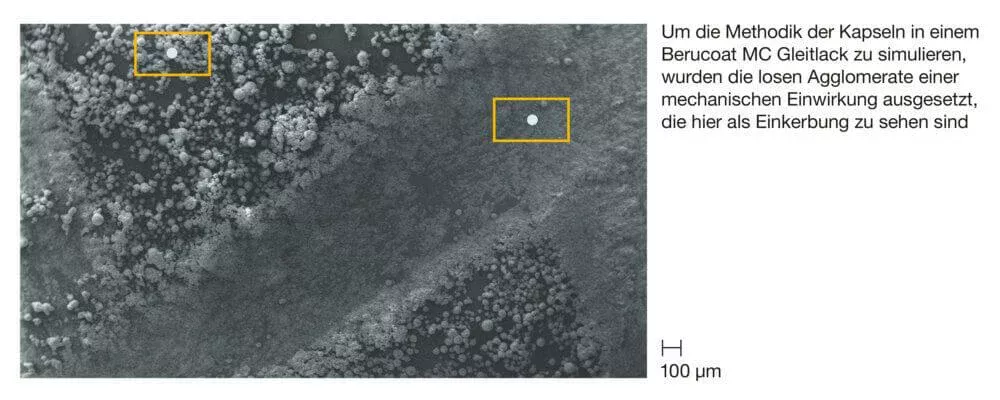 Microcápsula de barniz de deslizamiento NBerucoat MC