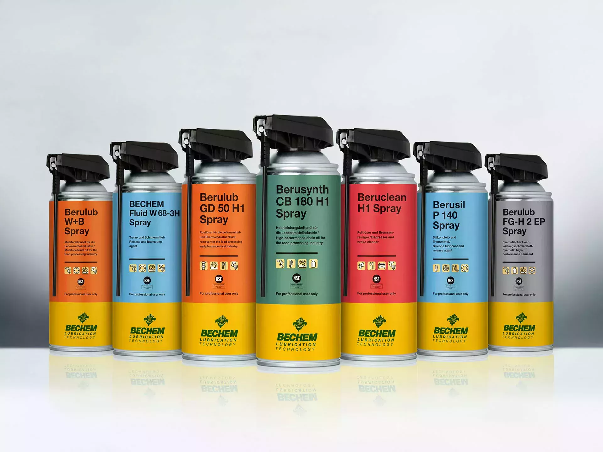 El spray puede ir desde BECHEM