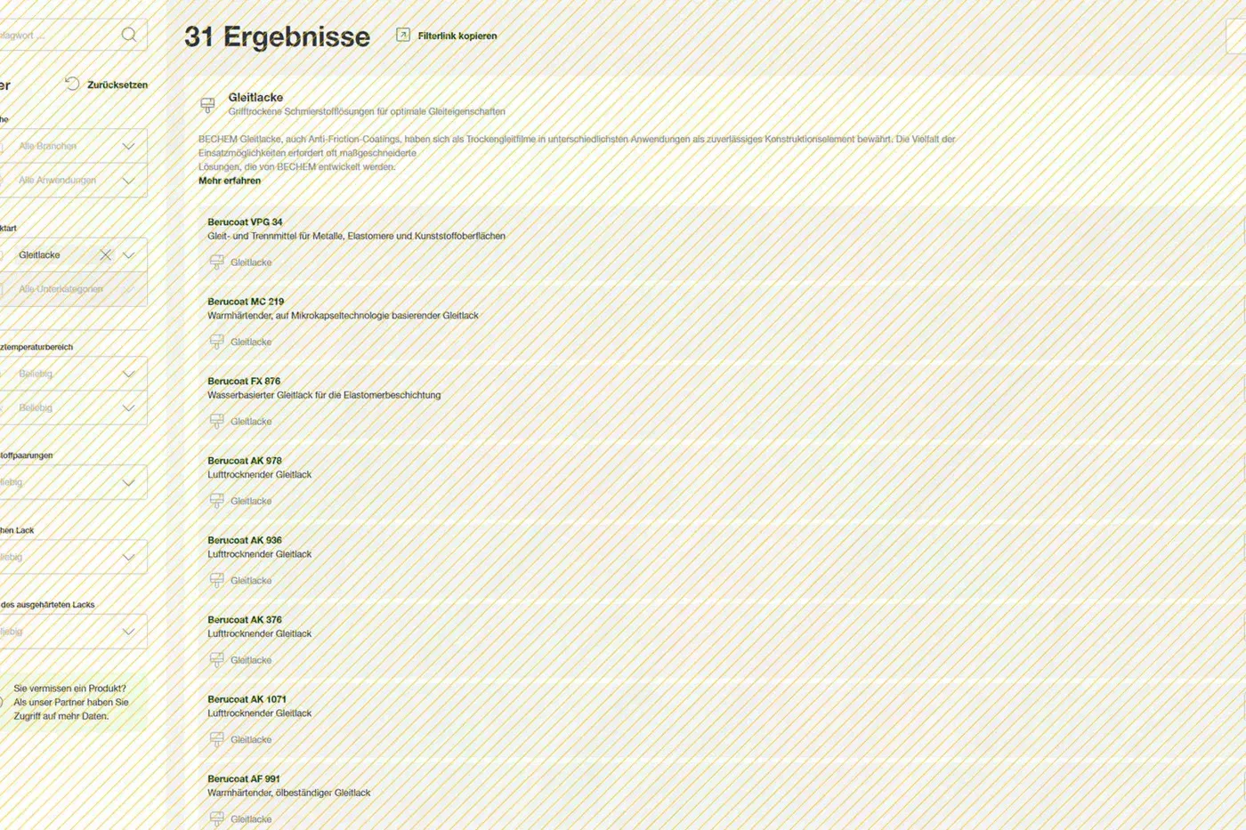 Pellets fallen auf einen großen Berg